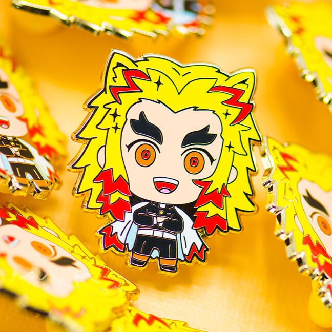 Demon Slayer Rengoku Enamel Pin