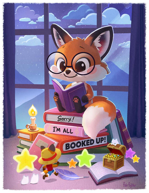 Sorry I'm All Booked Up