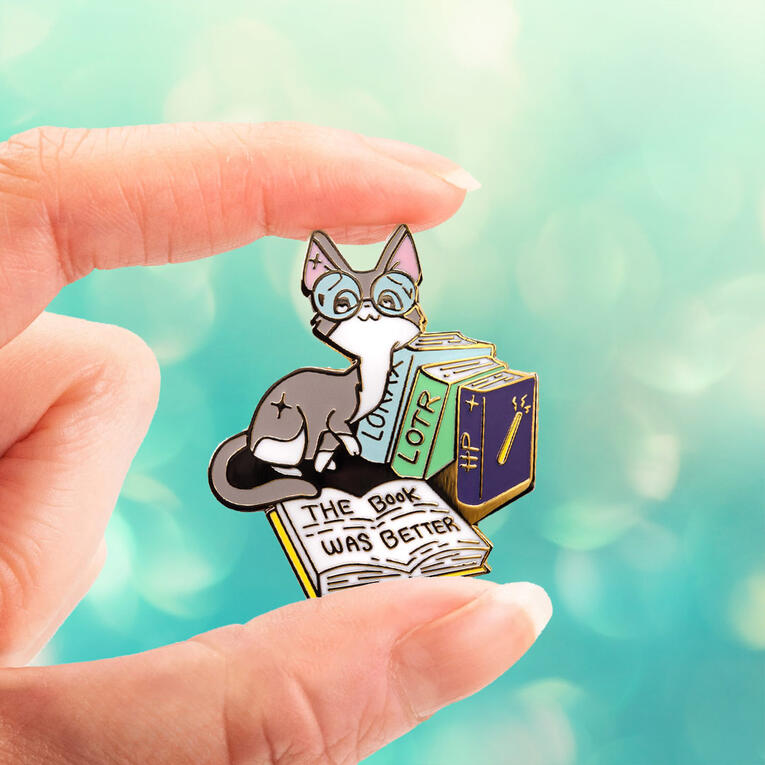 The Book Was Better Pin